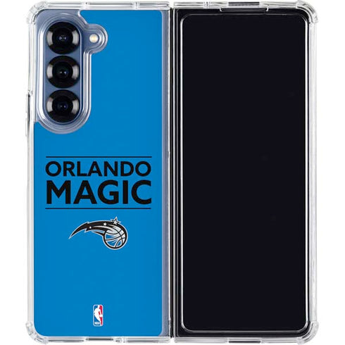 NBA Orlando Magic Standard - Blue Galaxy Z Fold6 Clear Case