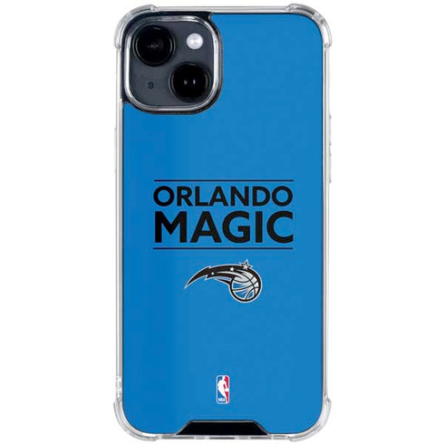 NBA Orlando Magic Standard - Blue iPhone 15 Clear Case