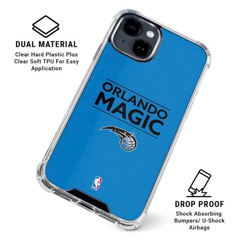 NBA Orlando Magic Standard - Blue iPhone 15 Clear Case
