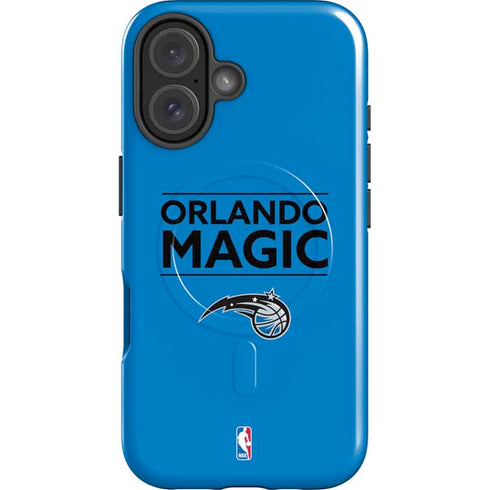 NBA Orlando Magic Standard - Blue iPhone 16 Magsafe Impact Case