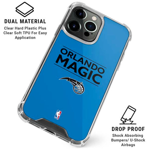 NBA Orlando Magic Standard - Blue iPhone 16 Pro Clear Case