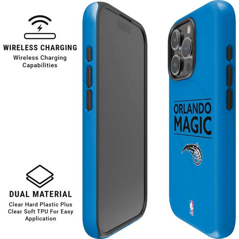 NBA Orlando Magic Standard - Blue iPhone 16 Pro Magsafe Impact Case