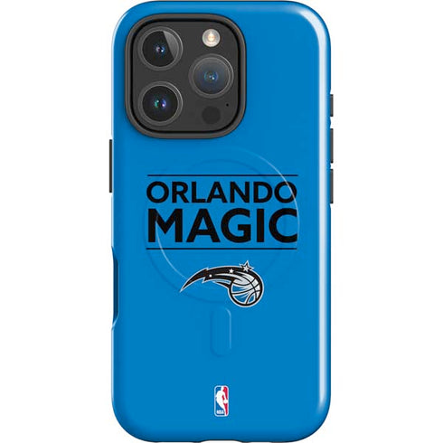 NBA Orlando Magic Standard - Blue iPhone 16 Pro Max Magsafe Impact Case