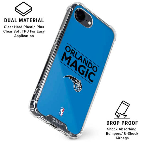 NBA Orlando Magic Standard - Blue iPhone 16e Clear Case