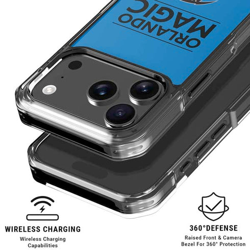 NBA Orlando Magic Standard - Blue iPhone 18 Pro Clear Case