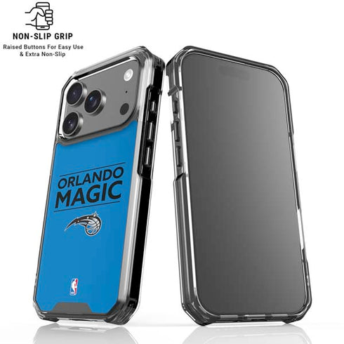 NBA Orlando Magic Standard - Blue iPhone 18 Pro Clear Case