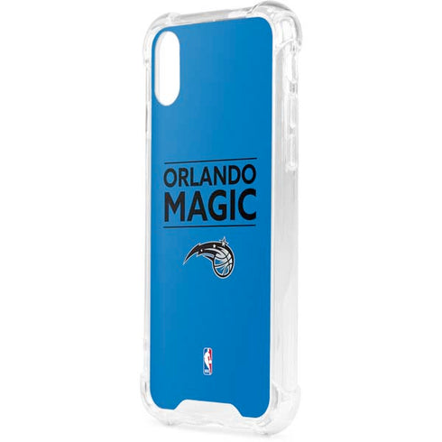 NBA Orlando Magic Standard - Blue iPhone XS Clear Case