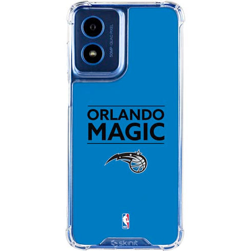 NBA Orlando Magic Standard - Blue Moto G 5G (2024) Clear Case