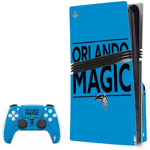 NBA Orlando Magic Standard - Blue PS5 Pro Disk Bundle Skin