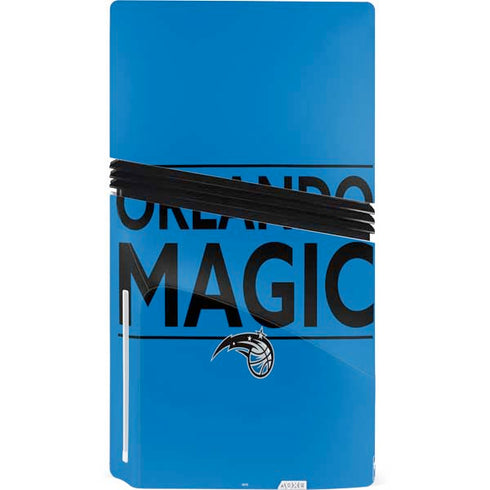 NBA Orlando Magic Standard - Blue PS5 Pro Disk Console Skin