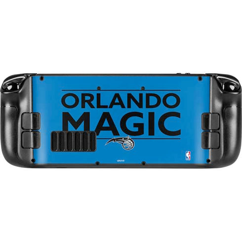 NBA Orlando Magic Standard - Blue Steam Deck Handheld Gaming Computer Skin