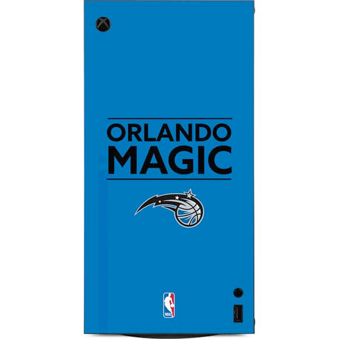 NBA Orlando Magic Standard - Blue XBox Series X Digital Edition Console Skin