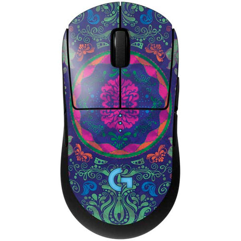 Ornate Swirls G Pro Wireless Gaming Mouse Skin