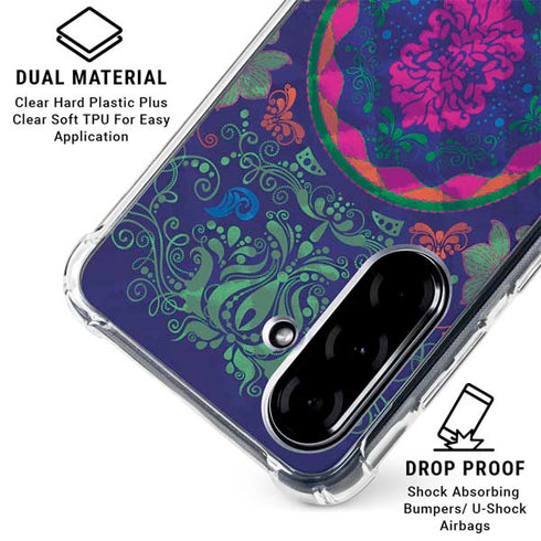 Ornate Swirls Galaxy A36 5G Clear Case