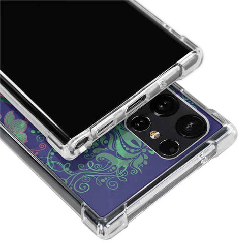 Ornate Swirls Galaxy S23 Ultra Clear Case