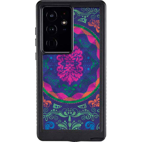 Ornate Swirls Galaxy S24 Ultra Waterproof Case