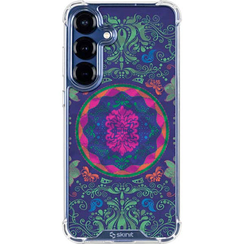 Ornate Swirls Galaxy S25 Clear Case