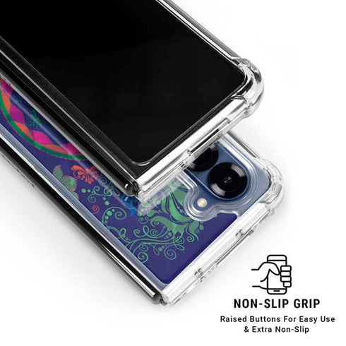 Ornate Swirls Galaxy Z Fold6 Clear Case