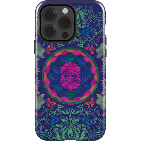 Ornate Swirls iPhone 15 Pro Impact Case