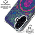 Ornate Swirls iPhone 16 Clear Case