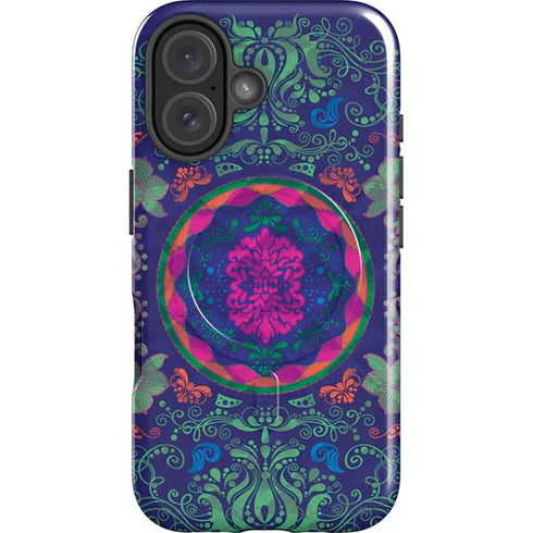 Ornate Swirls iPhone 16 Magsafe Impact Case