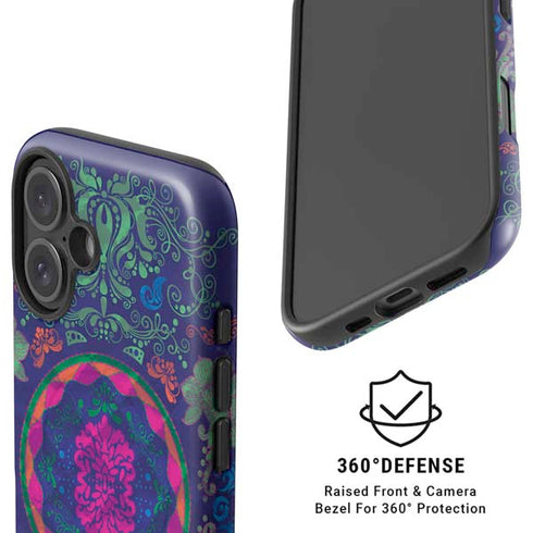 Ornate Swirls iPhone 16 Magsafe Impact Case