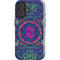 Ornate Swirls iPhone 16 Plus Impact Case