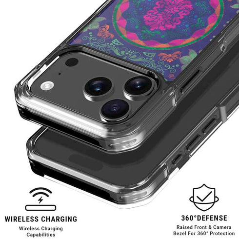 Ornate Swirls iPhone 18 Pro Clear Case
