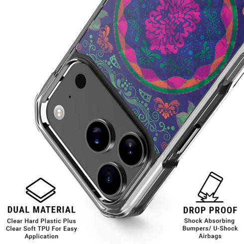 Ornate Swirls iPhone 18 Pro Clear Case