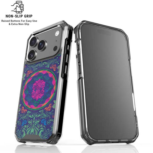 Ornate Swirls iPhone 18 Pro Clear Case