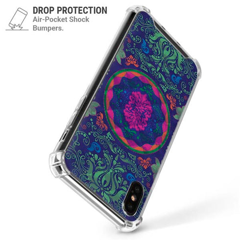 Ornate Swirls iPhone X/XS Clear Case