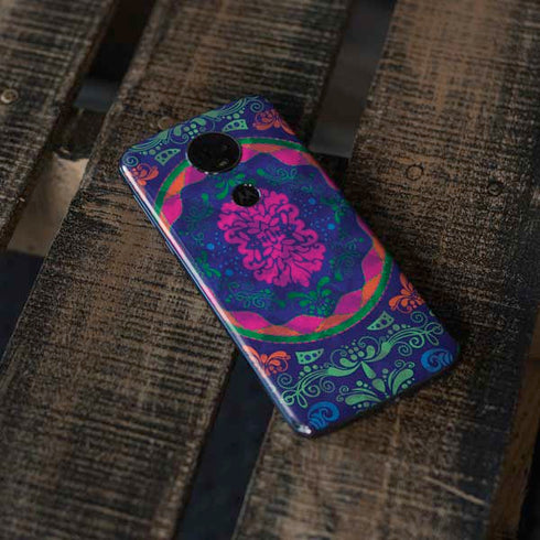 Ornate Swirls Moto E5 Plus Skin