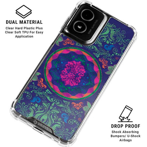 Ornate Swirls Moto G Power 5G (2024) Clear Case
