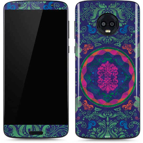 Ornate Swirls Moto G6 Skin