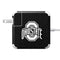 Ohio State University OSU Black 85W Power Adapter (15 and 17 inch MacBook Pro Charger) Skin