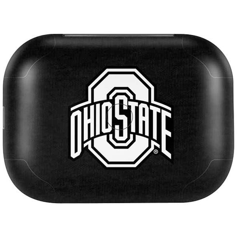 Ohio State University OSU Black Amazon Echo Buds Skin