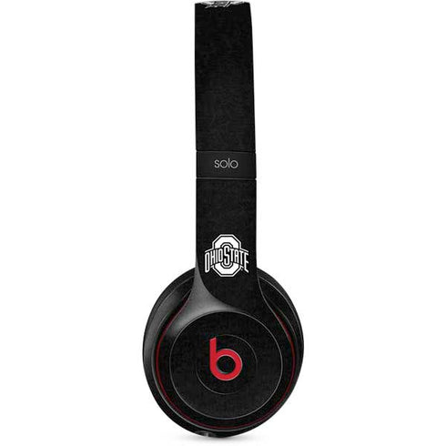 Ohio State University OSU Black Beats Solo 3 Wireless Skin