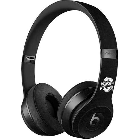 Ohio State University OSU Black Beats Solo 3 Wireless Skin