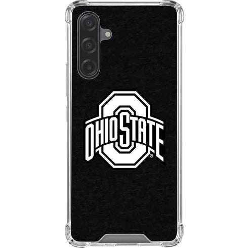 Ohio State University OSU Black Galaxy A17 Clear Case