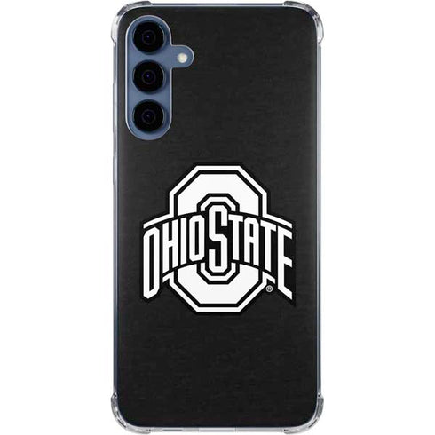 Ohio State University OSU Black Galaxy A35 5G Clear Case