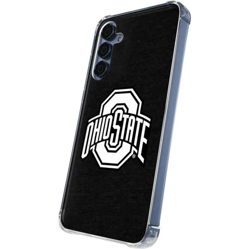Ohio State University OSU Black Galaxy A35 5G Clear Case