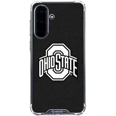 Ohio State University OSU Black Galaxy A36 5G Clear Case