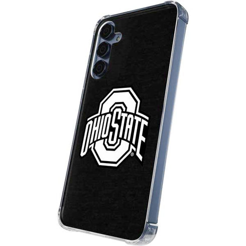 Ohio State University OSU Black Galaxy A55 5G Clear Case