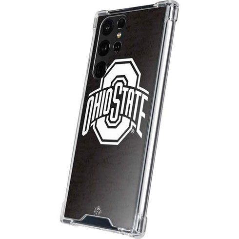 Ohio State University OSU Black Galaxy S23 Ultra Clear Case