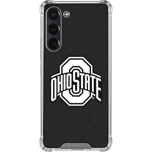 Ohio State University OSU Black Galaxy S24 FE Clear Case