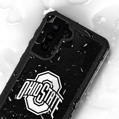 Ohio State University OSU Black Galaxy S24 Plus Waterproof Case