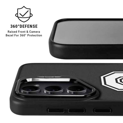 Ohio State University OSU Black Galaxy S24 Ultra Kickstand Case