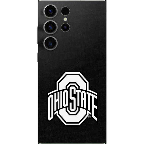 Ohio State University OSU Black Galaxy S24 Ultra Skin