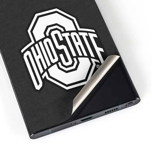 Ohio State University OSU Black Galaxy S25 Ultra Skin