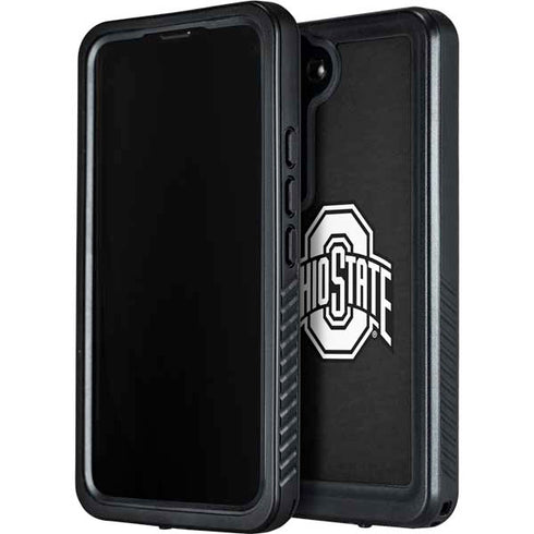 Ohio State University OSU Black Galaxy S24 Waterproof Case